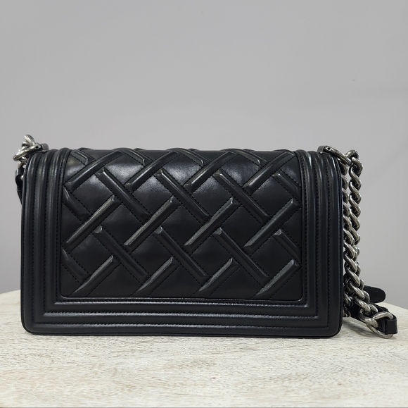RARE Chanel Celtic Black Boy Bag - Picture 4 of 13